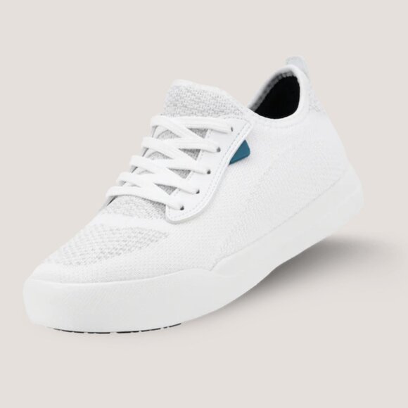 Vessi Shoes - Vessi Weekender White Knit Sneakers Size 9